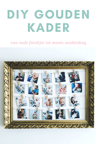 Babyfoto's kan je niet genoeg hebben en het is zo zonde om ze gewoon op je computer te laten staan. Tijd om de handen uit de mouwen te steken en zelf een mooie fotolijst te maken.
In deze video leg ik kort uit hoe ik mijn fotolijst gemaakt heb. Hieronder vind je nogmaals wat je precies nodig hebt voor deze DIY.