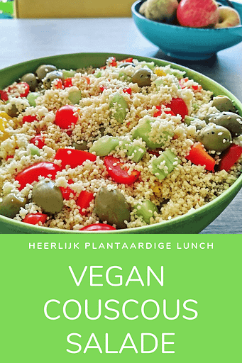 Een heerlijk lichte lunch die ook nog eens op tien minuten klaar is: deze vegan couscoussalade is het perfecte middagmaal. En dan heb ik nog niets gezegd over hoe gezond deze couscoussalade is. Zit je al te watertanden?