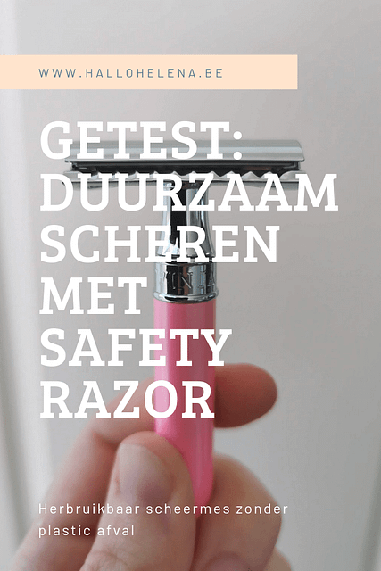 Duurzaam scheren met safety razor
Heb jij ook een wildgroei aan plastic scheermesjes in jouw badkamer? Ik had er stilaan genoeg van: zowel van de rommel als van het besef dat dit gewoon slecht is voor onze afvalberg. En daarom ging ik met een bang hartje aan de slag met een duurzaam scheermes. De perfecte aanvulling voor mijn zero waste badkamer.