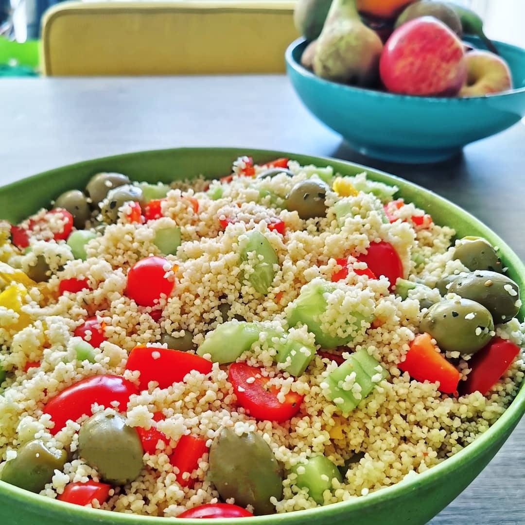 vegan couscoussalade
