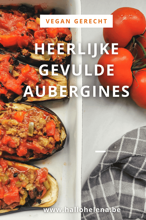Deze gevulde aubergines zijn een eenvoudig en heerlijk vegan gerecht. Ideaal voor iedereen die graag plantaardig eet en van een ovenschotel houdt!